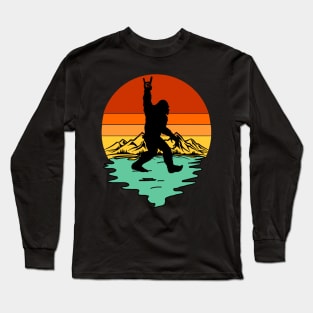 Bigfoot Metallica, Bigfoot Sunset Long Sleeve T-Shirt